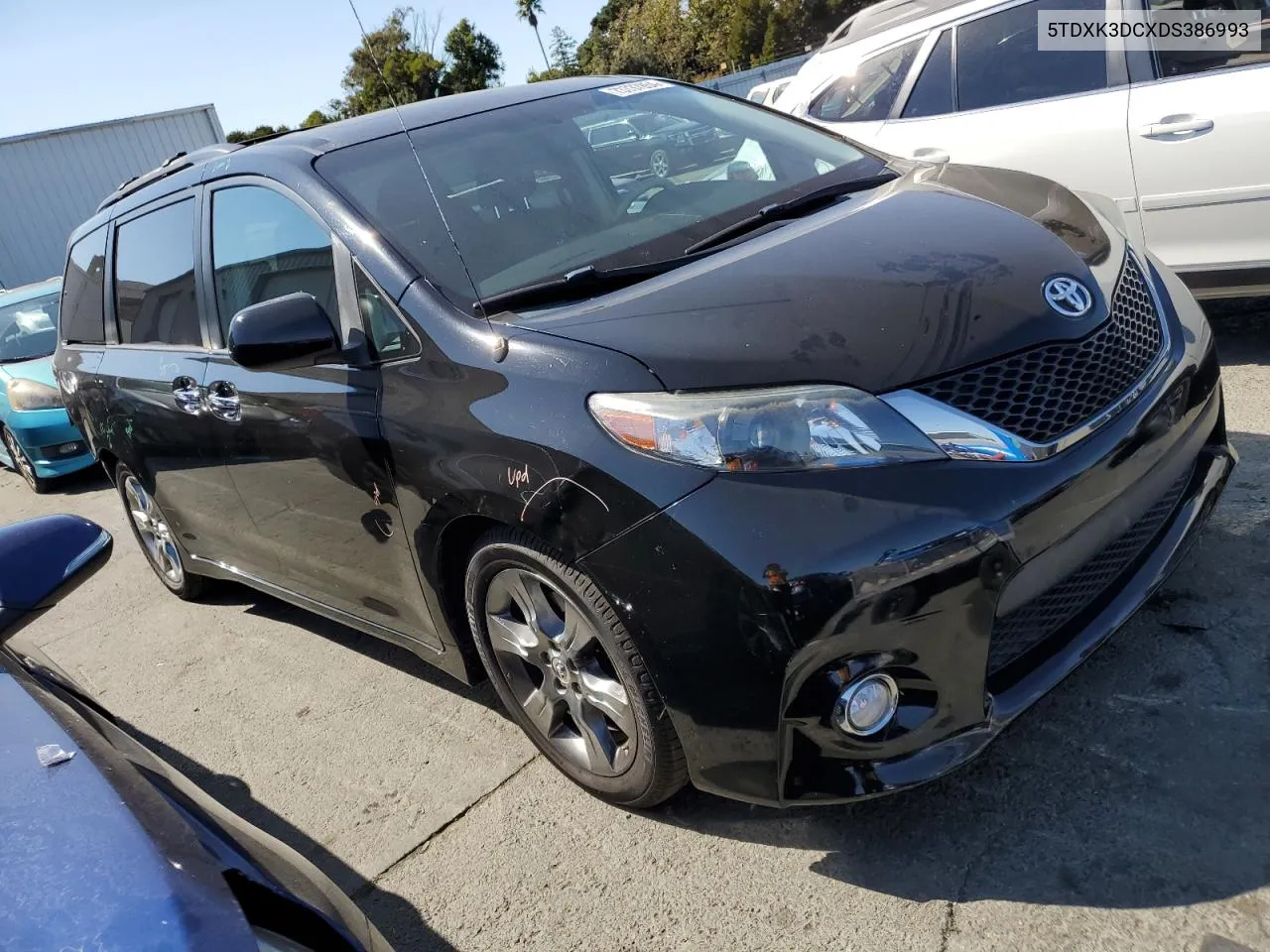 5TDXK3DCXDS386993 2013 Toyota Sienna Sport