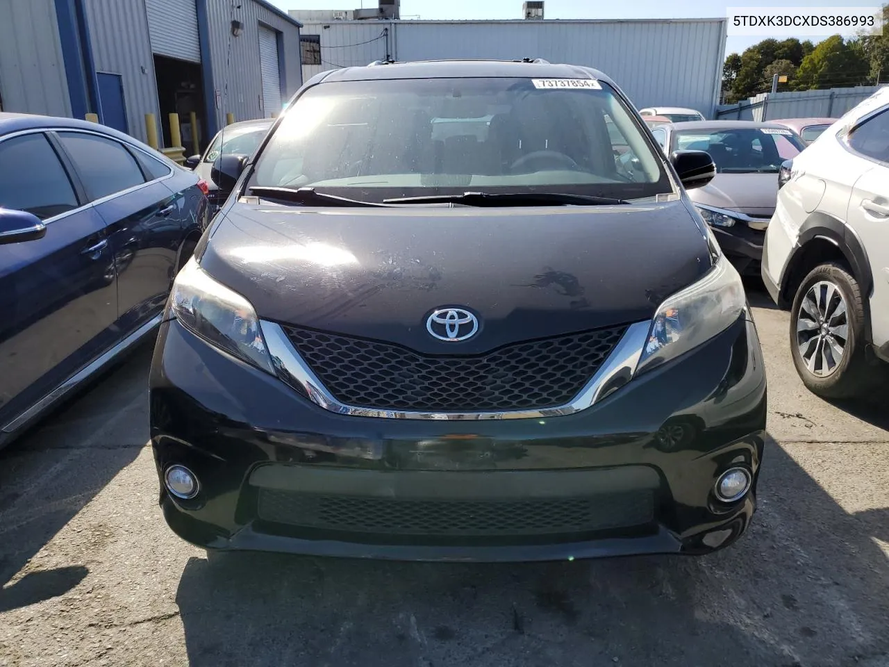 5TDXK3DCXDS386993 2013 Toyota Sienna Sport