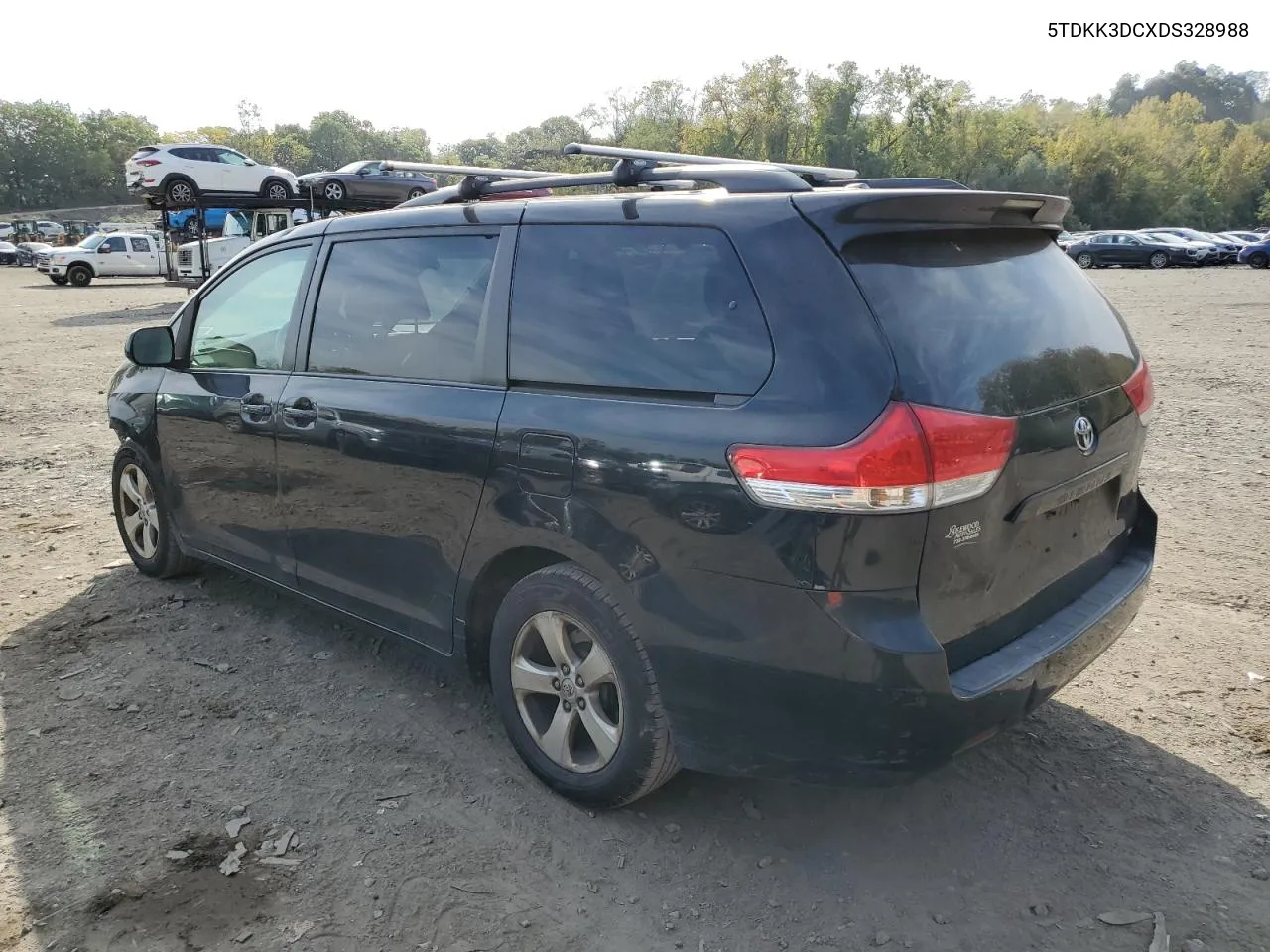 2013 Toyota Sienna Le VIN: 5TDKK3DCXDS328988 Lot: 73827524