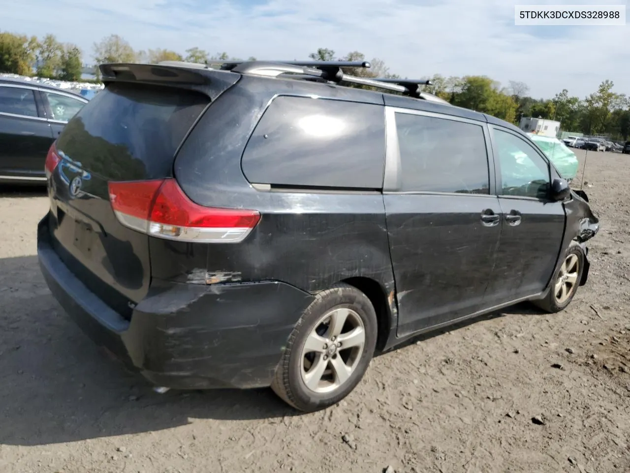 2013 Toyota Sienna Le VIN: 5TDKK3DCXDS328988 Lot: 73827524