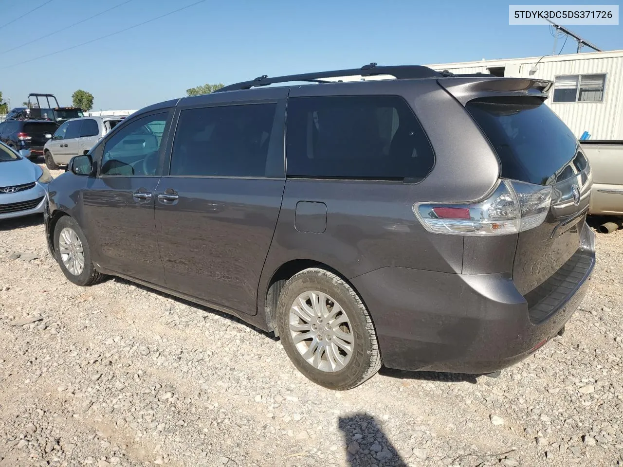 2013 Toyota Sienna Xle VIN: 5TDYK3DC5DS371726 Lot: 73954874