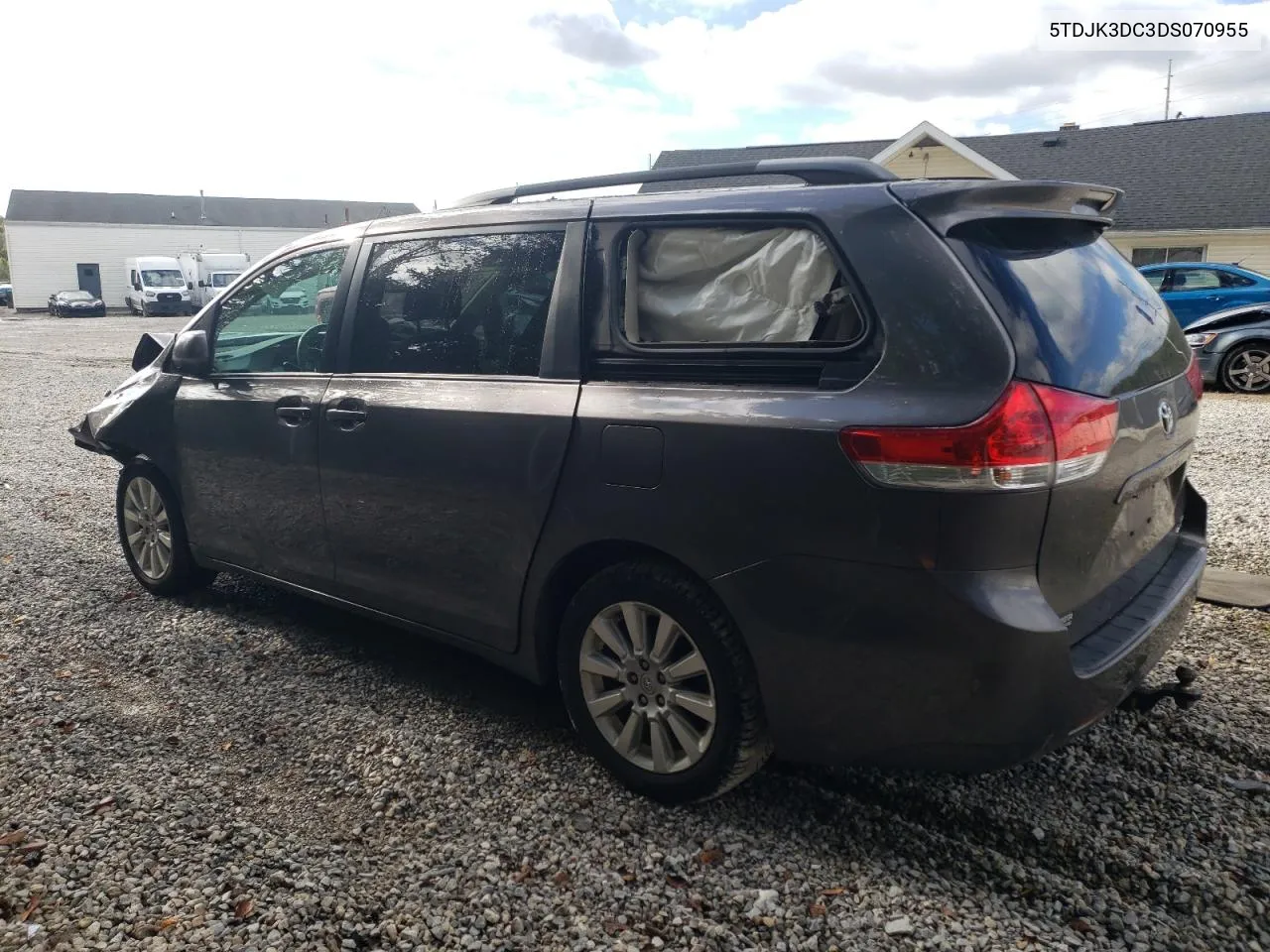 2013 Toyota Sienna Le VIN: 5TDJK3DC3DS070955 Lot: 74186714