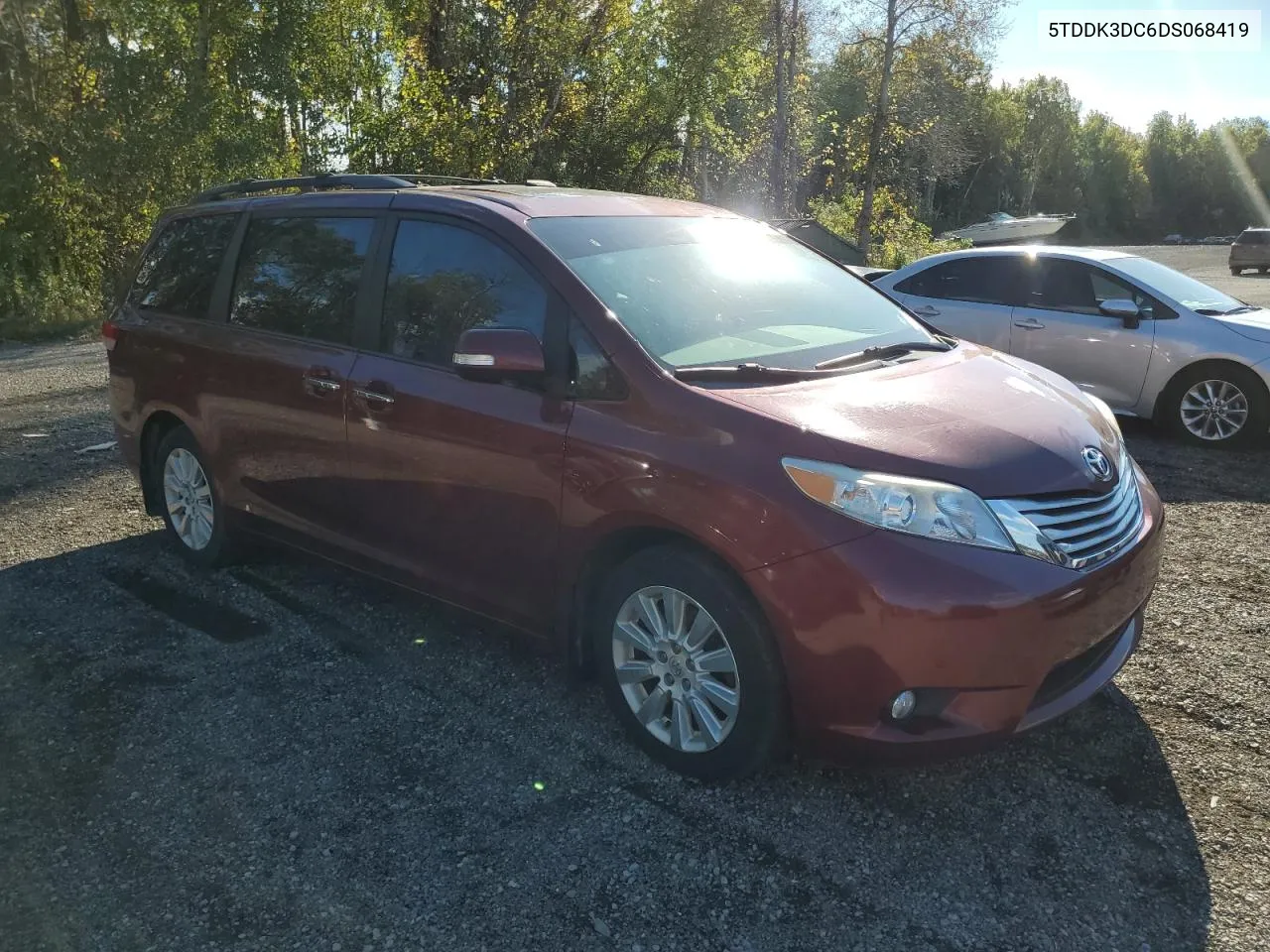 2013 Toyota Sienna Xle VIN: 5TDDK3DC6DS068419 Lot: 74391344