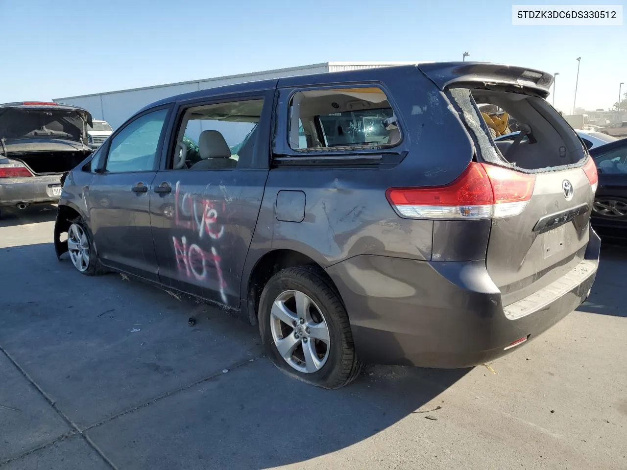 2013 Toyota Sienna VIN: 5TDZK3DC6DS330512 Lot: 74793874