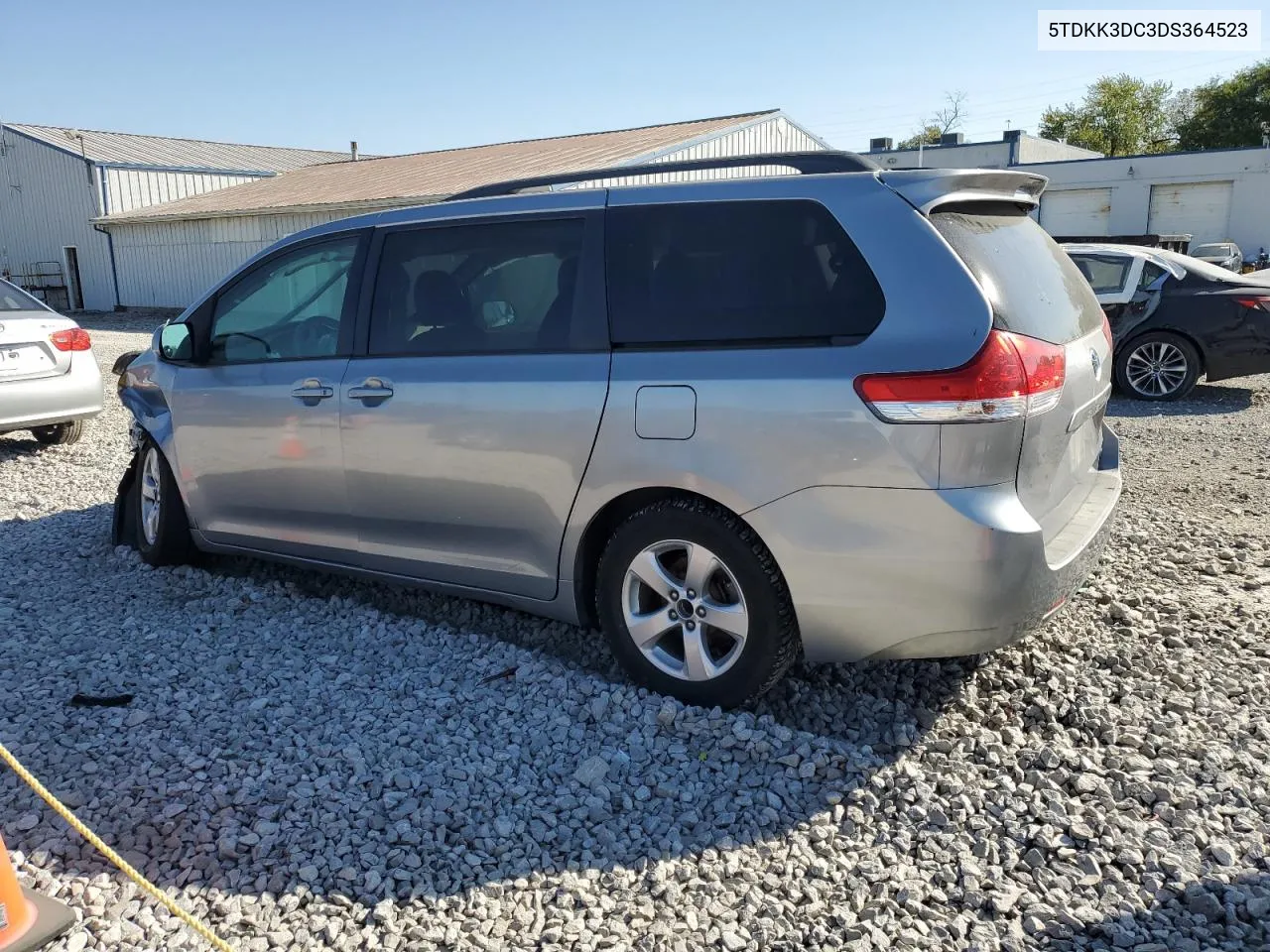 2013 Toyota Sienna Le VIN: 5TDKK3DC3DS364523 Lot: 75340854