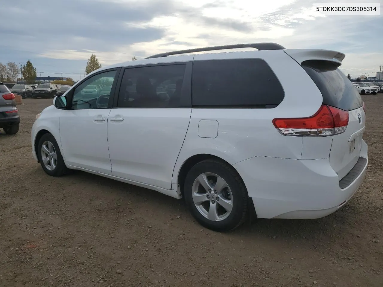 2013 Toyota Sienna Le VIN: 5TDKK3DC7DS305314 Lot: 75905494