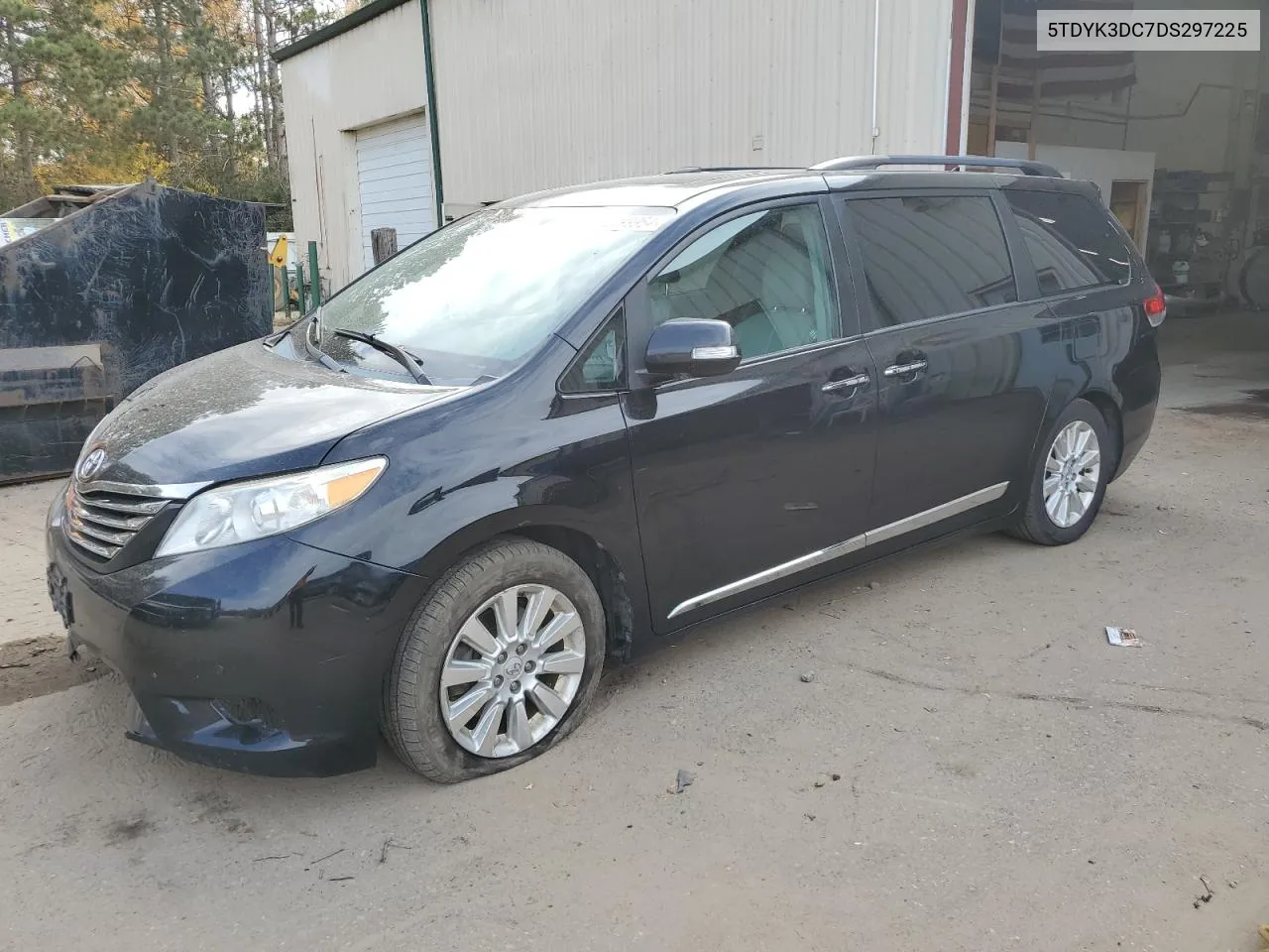 2013 Toyota Sienna Xle VIN: 5TDYK3DC7DS297225 Lot: 76299964