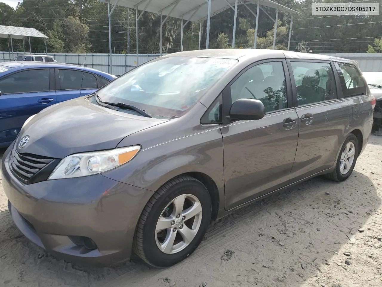 2013 Toyota Sienna VIN: 5TDZK3DC7DS405217 Lot: 76932614