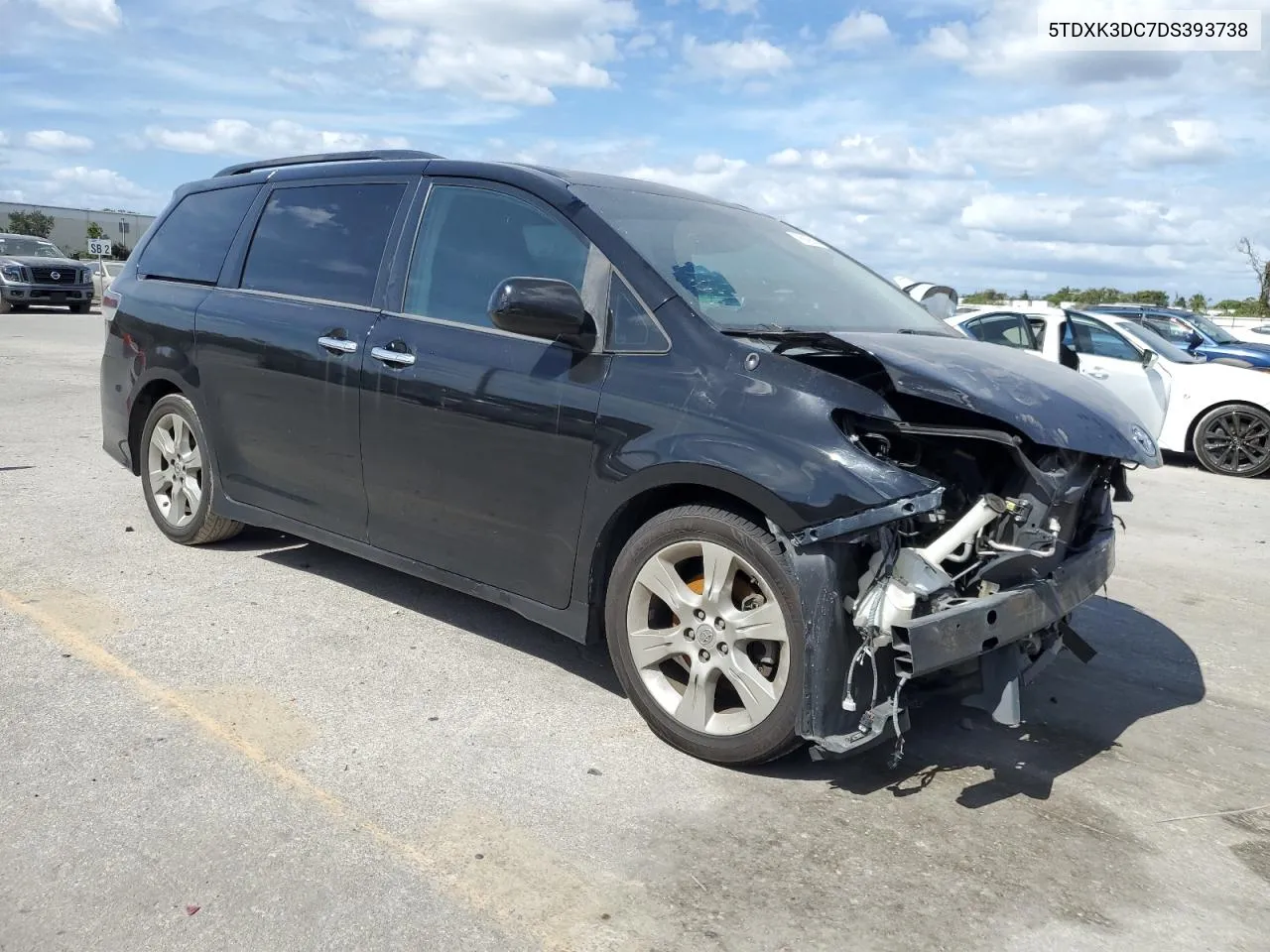 5TDXK3DC7DS393738 2013 Toyota Sienna Sport