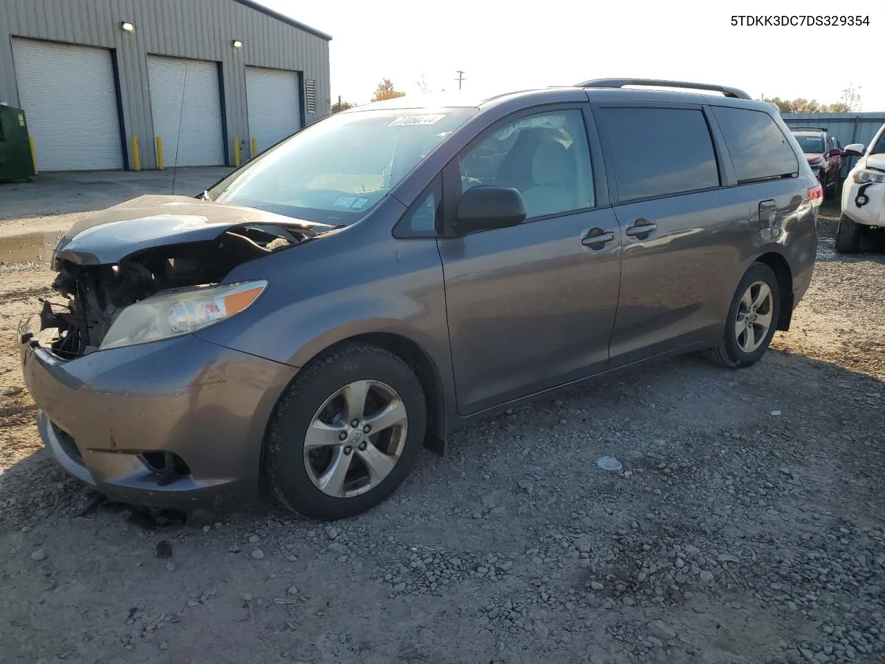 2013 Toyota Sienna Le VIN: 5TDKK3DC7DS329354 Lot: 77050744