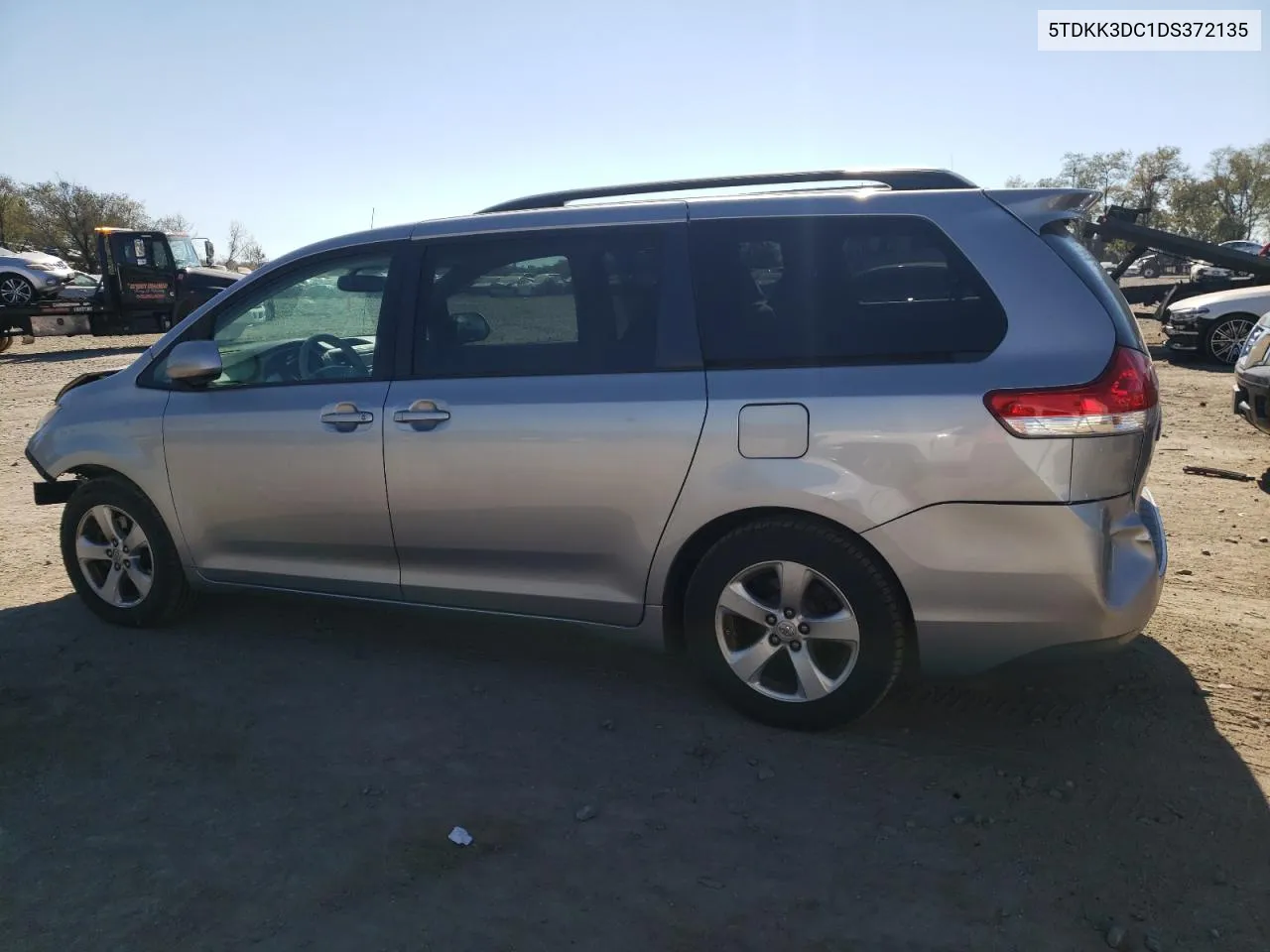 2013 Toyota Sienna Le VIN: 5TDKK3DC1DS372135 Lot: 77321644