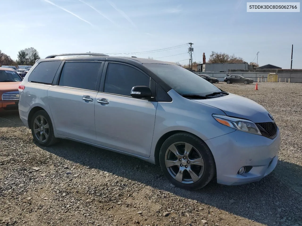 5TDDK3DC8DS062766 2013 Toyota Sienna Xle