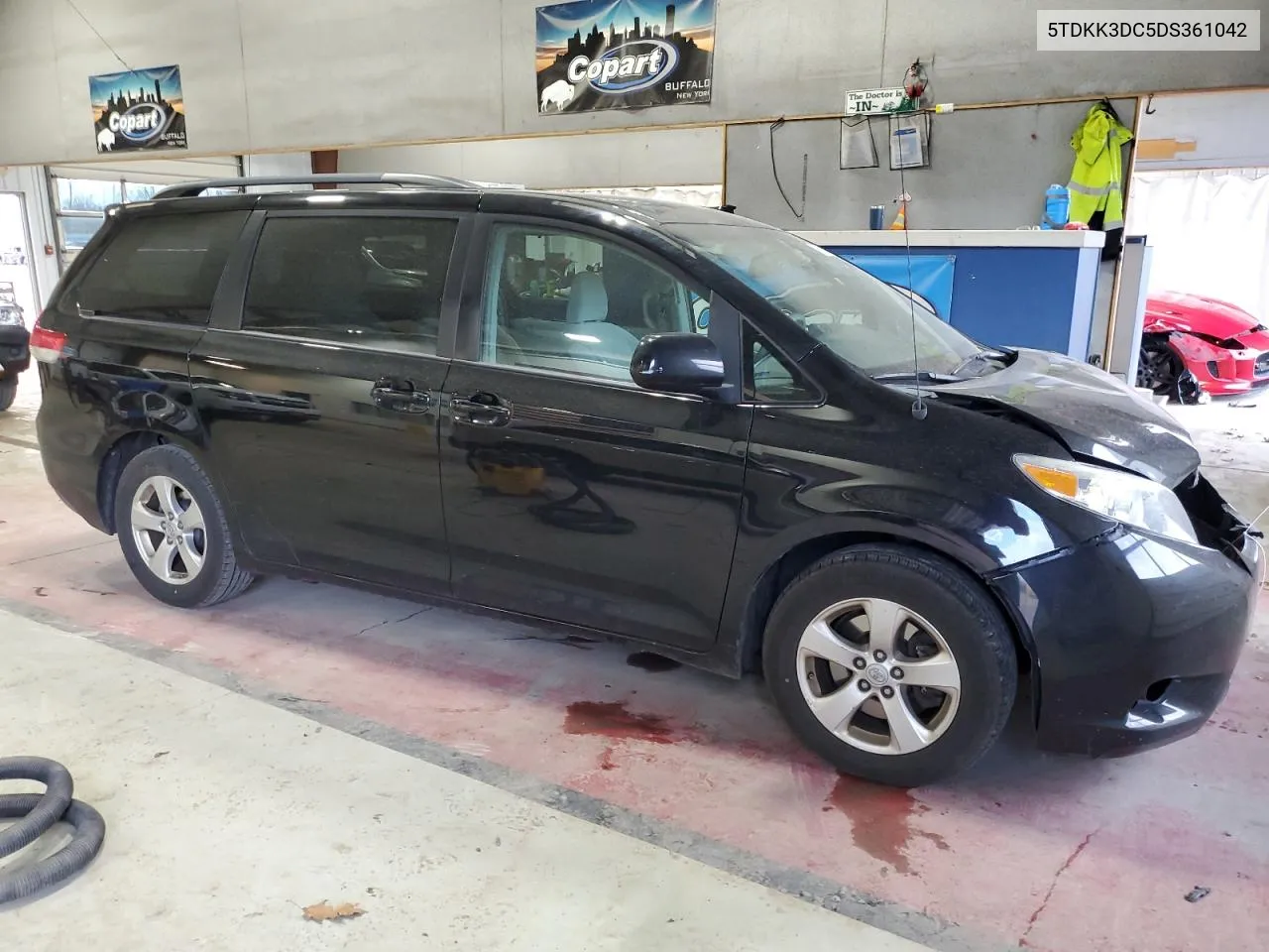 2013 Toyota Sienna Le VIN: 5TDKK3DC5DS361042 Lot: 79089144