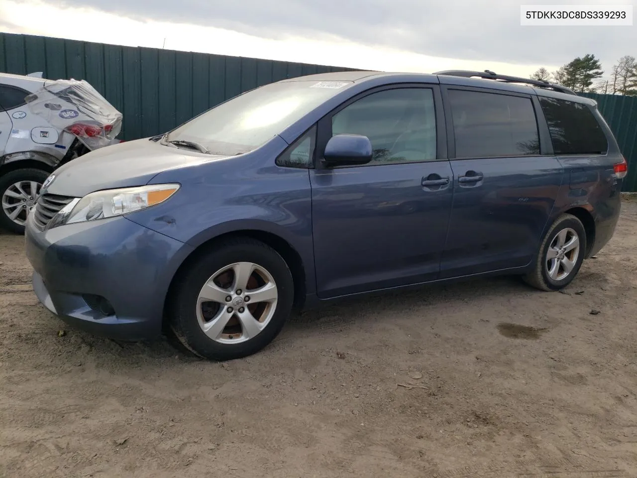 2013 Toyota Sienna Le VIN: 5TDKK3DC8DS339293 Lot: 79124064