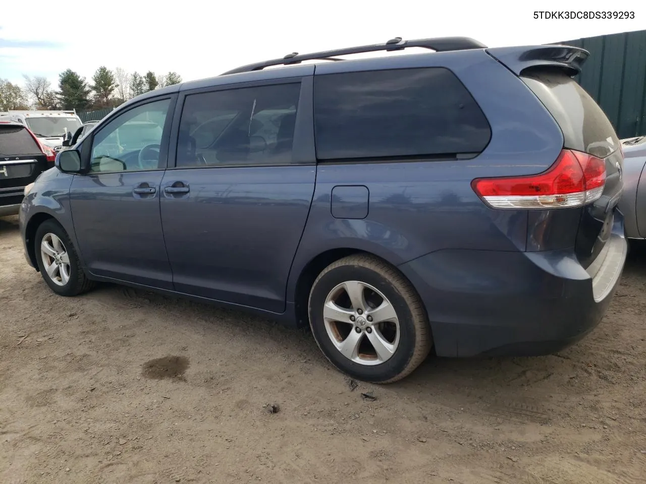 2013 Toyota Sienna Le VIN: 5TDKK3DC8DS339293 Lot: 79124064