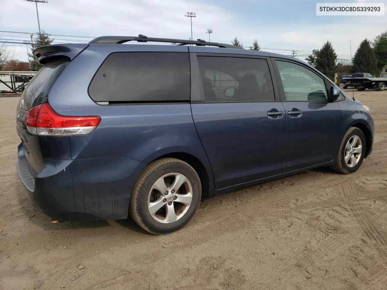 2013 Toyota Sienna Le VIN: 5TDKK3DC8DS339293 Lot: 79124064