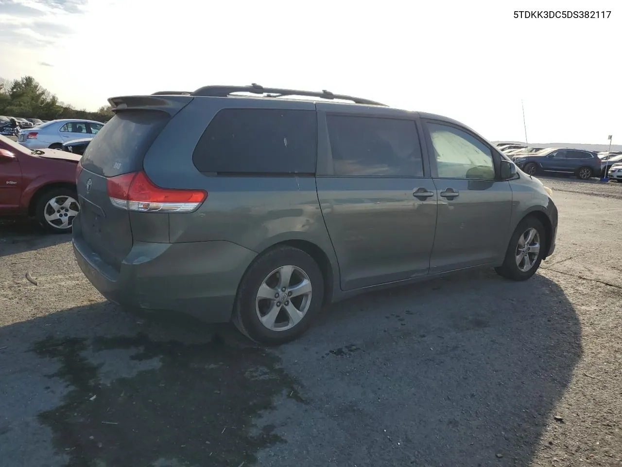 2013 Toyota Sienna Le VIN: 5TDKK3DC5DS382117 Lot: 79248754