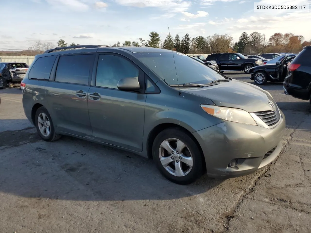 2013 Toyota Sienna Le VIN: 5TDKK3DC5DS382117 Lot: 79248754