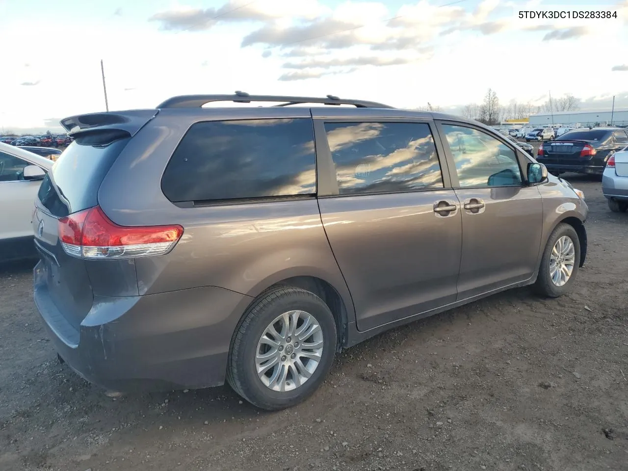 2013 Toyota Sienna Xle VIN: 5TDYK3DC1DS283384 Lot: 79291004