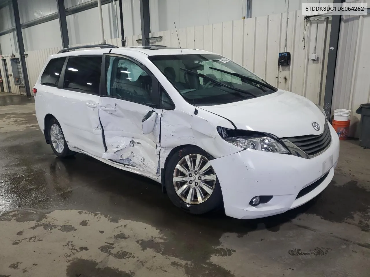 2013 Toyota Sienna Xle VIN: 5TDDK3DC1DS064262 Lot: 79689334