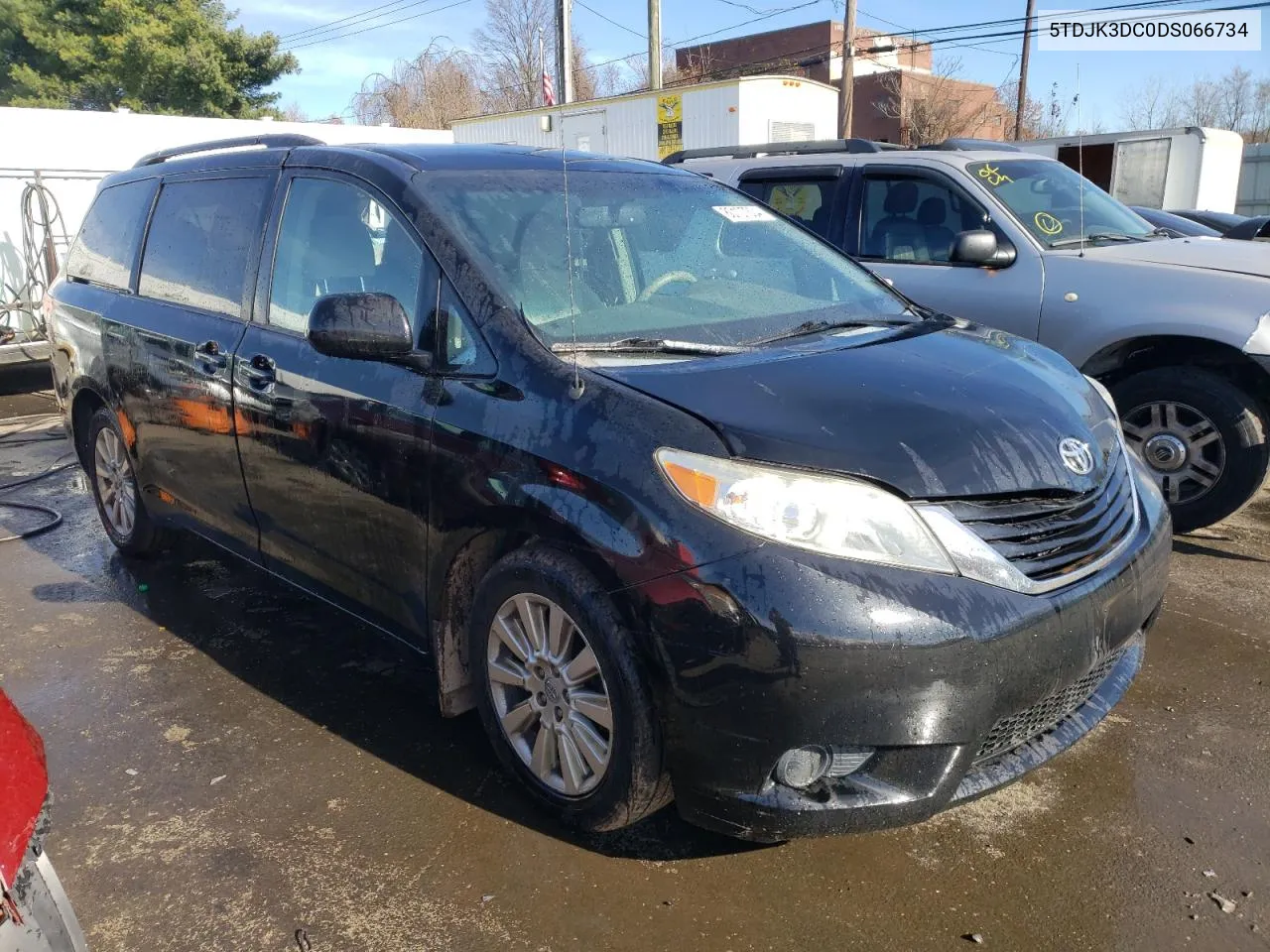 2013 Toyota Sienna Le VIN: 5TDJK3DC0DS066734 Lot: 80107304