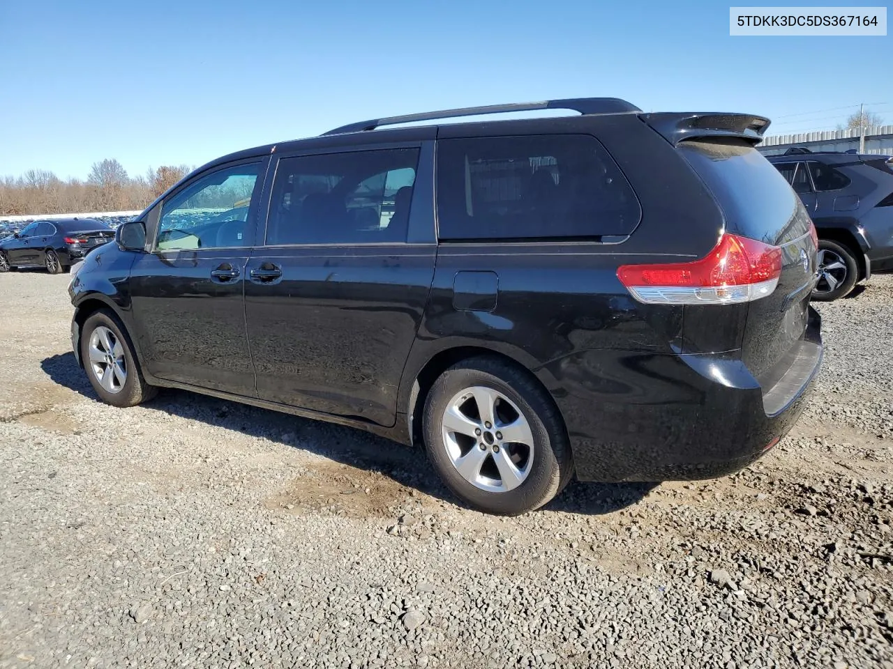 2013 Toyota Sienna Le VIN: 5TDKK3DC5DS367164 Lot: 80190954