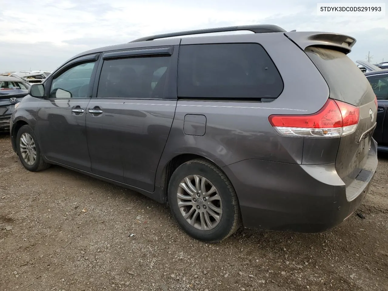 2013 Toyota Sienna Xle VIN: 5TDYK3DC0DS291993 Lot: 80498094