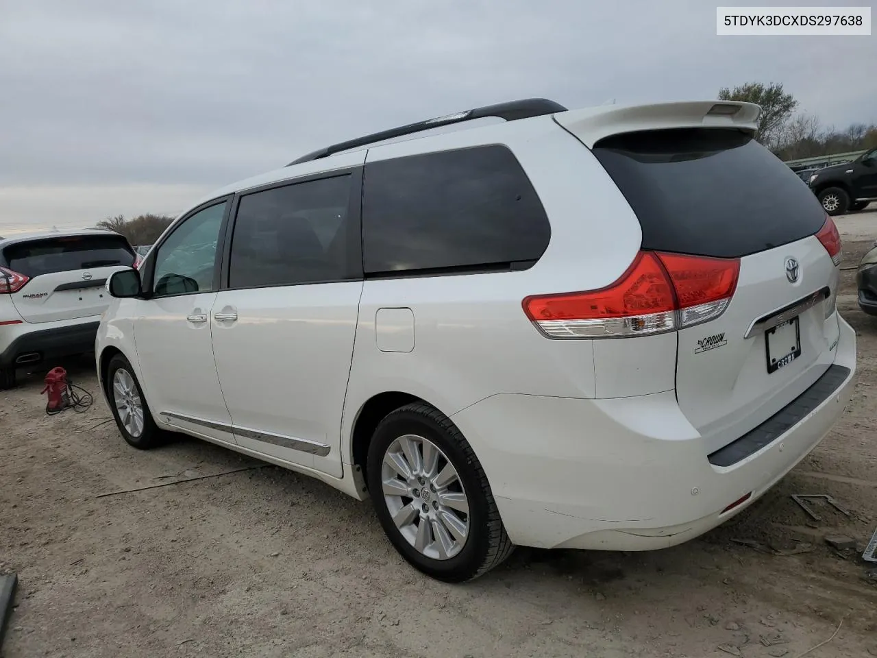 2013 Toyota Sienna Xle VIN: 5TDYK3DCXDS297638 Lot: 80542754