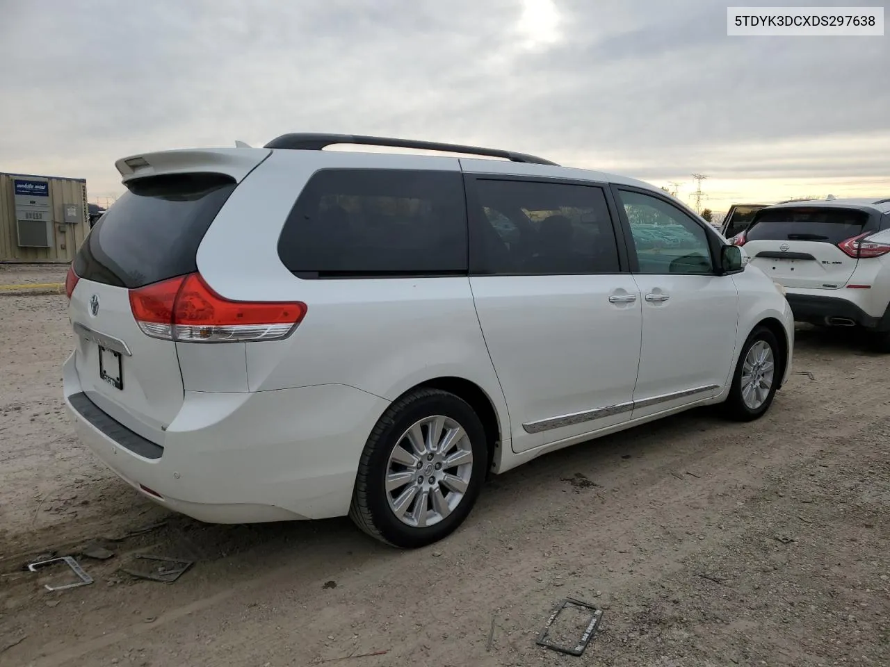 2013 Toyota Sienna Xle VIN: 5TDYK3DCXDS297638 Lot: 80542754