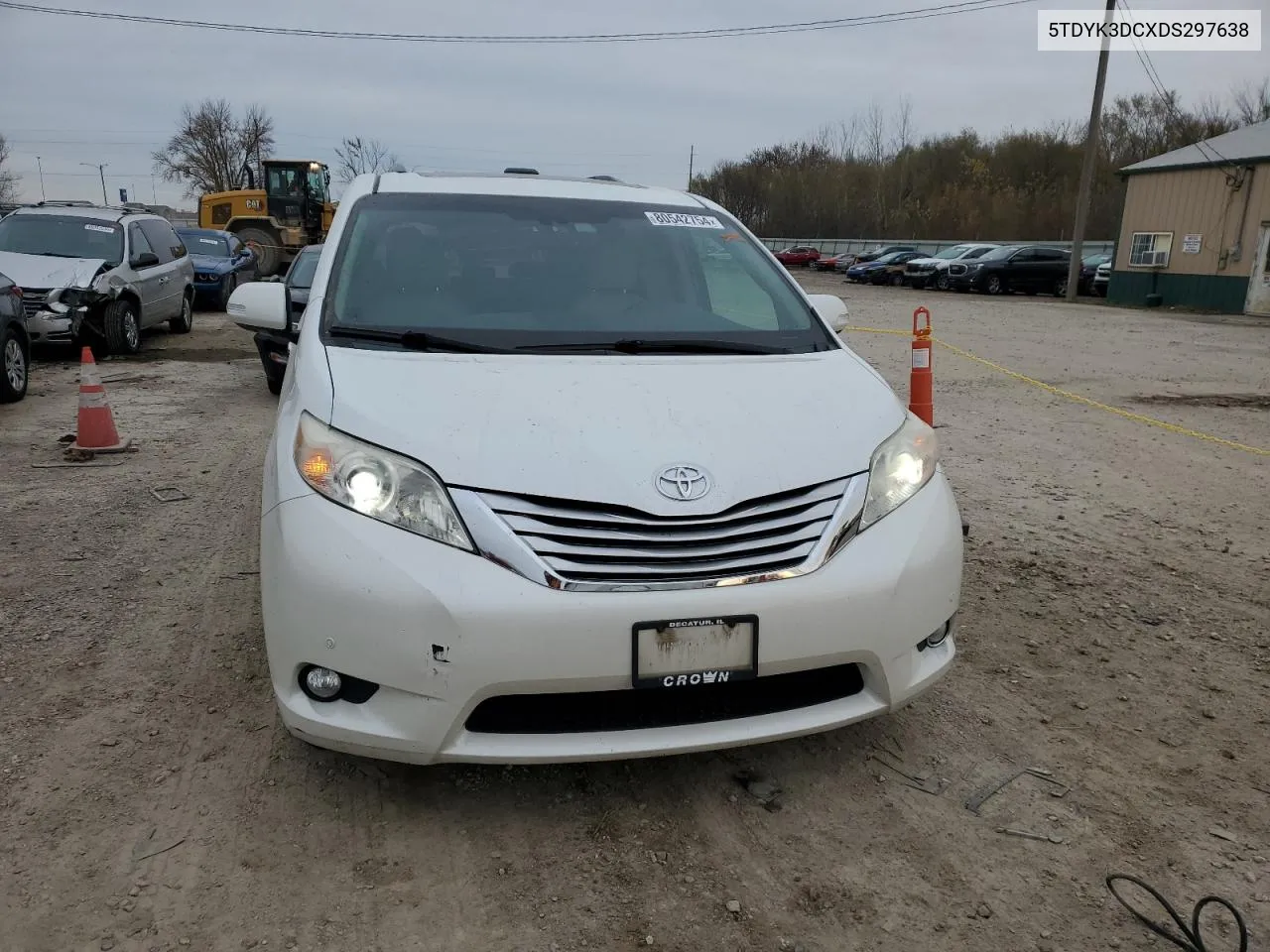 2013 Toyota Sienna Xle VIN: 5TDYK3DCXDS297638 Lot: 80542754