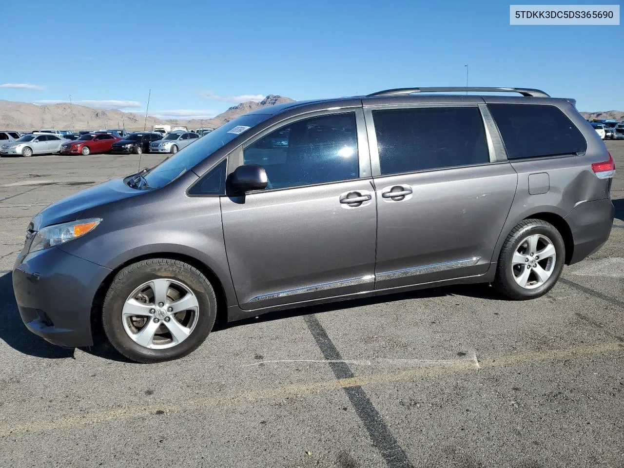 2013 Toyota Sienna Le VIN: 5TDKK3DC5DS365690 Lot: 80957684