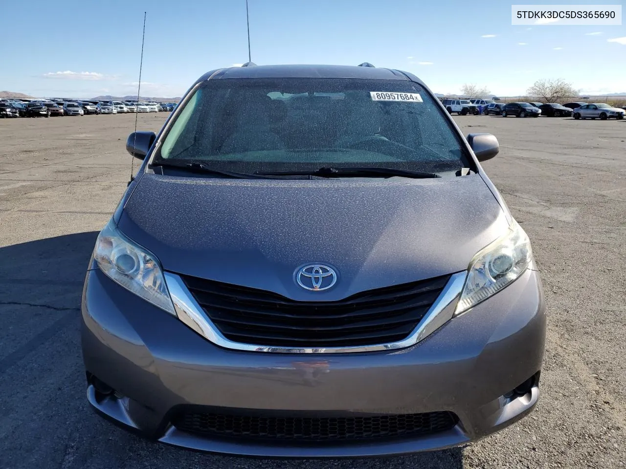 2013 Toyota Sienna Le VIN: 5TDKK3DC5DS365690 Lot: 80957684