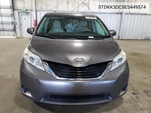 5TDKK3DC5ES449574 2014 Toyota Sienna Le