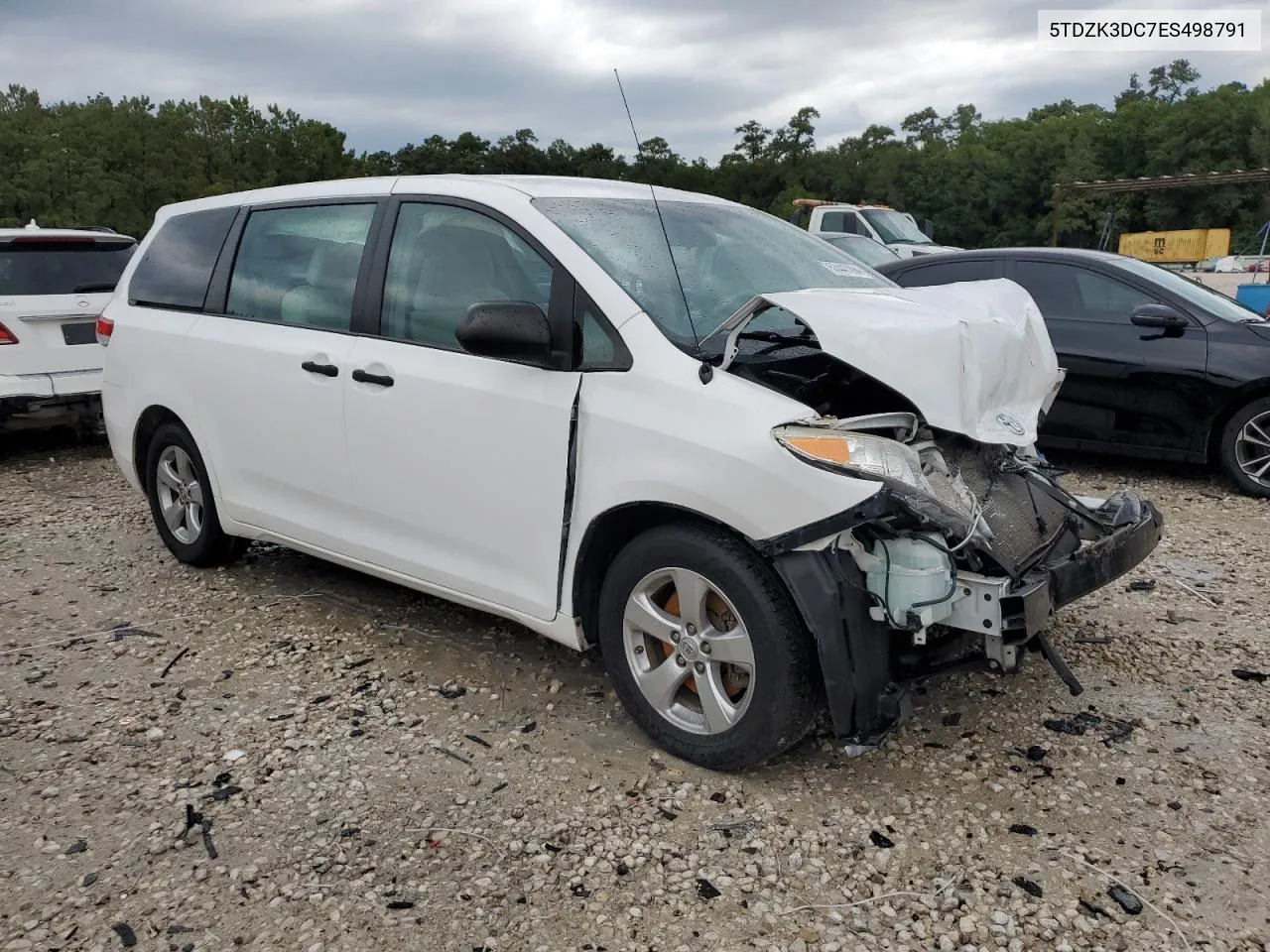 5TDZK3DC7ES498791 2014 Toyota Sienna