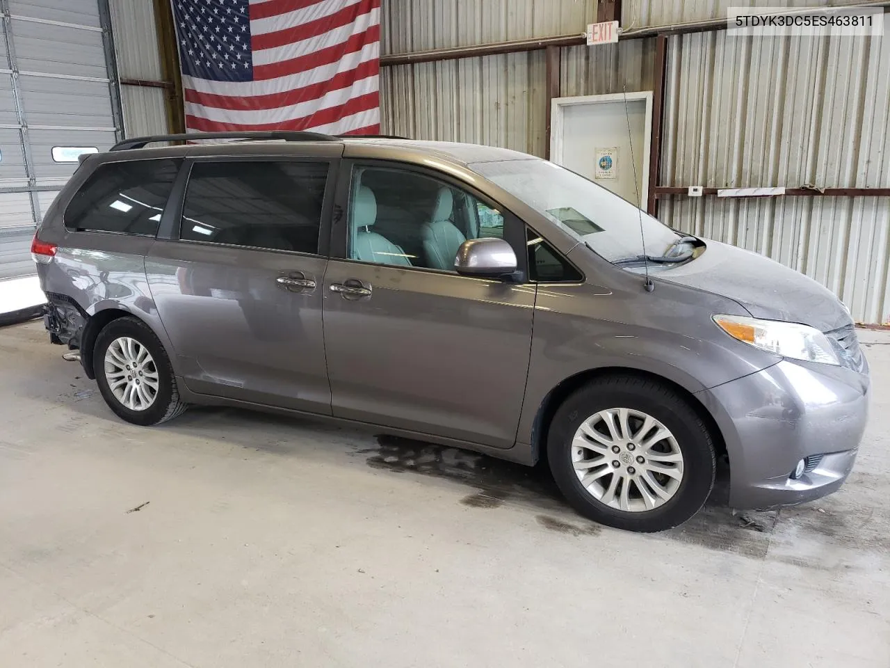 2014 Toyota Sienna Xle VIN: 5TDYK3DC5ES463811 Lot: 59822654