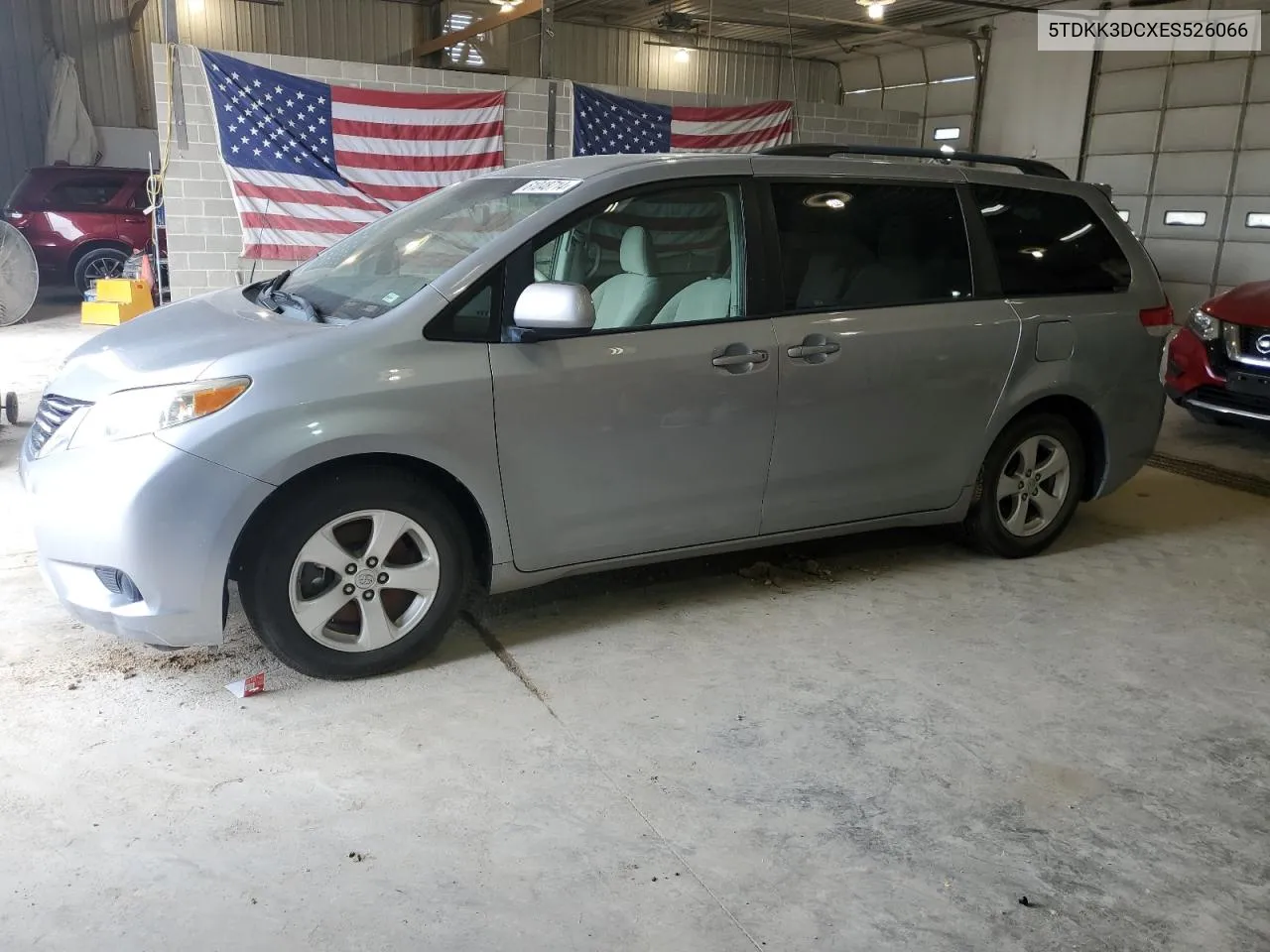 5TDKK3DCXES526066 2014 Toyota Sienna Le