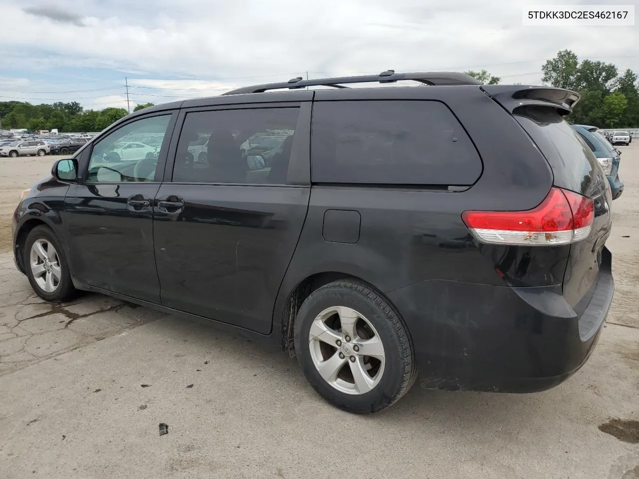 2014 Toyota Sienna Le VIN: 5TDKK3DC2ES462167 Lot: 61890674