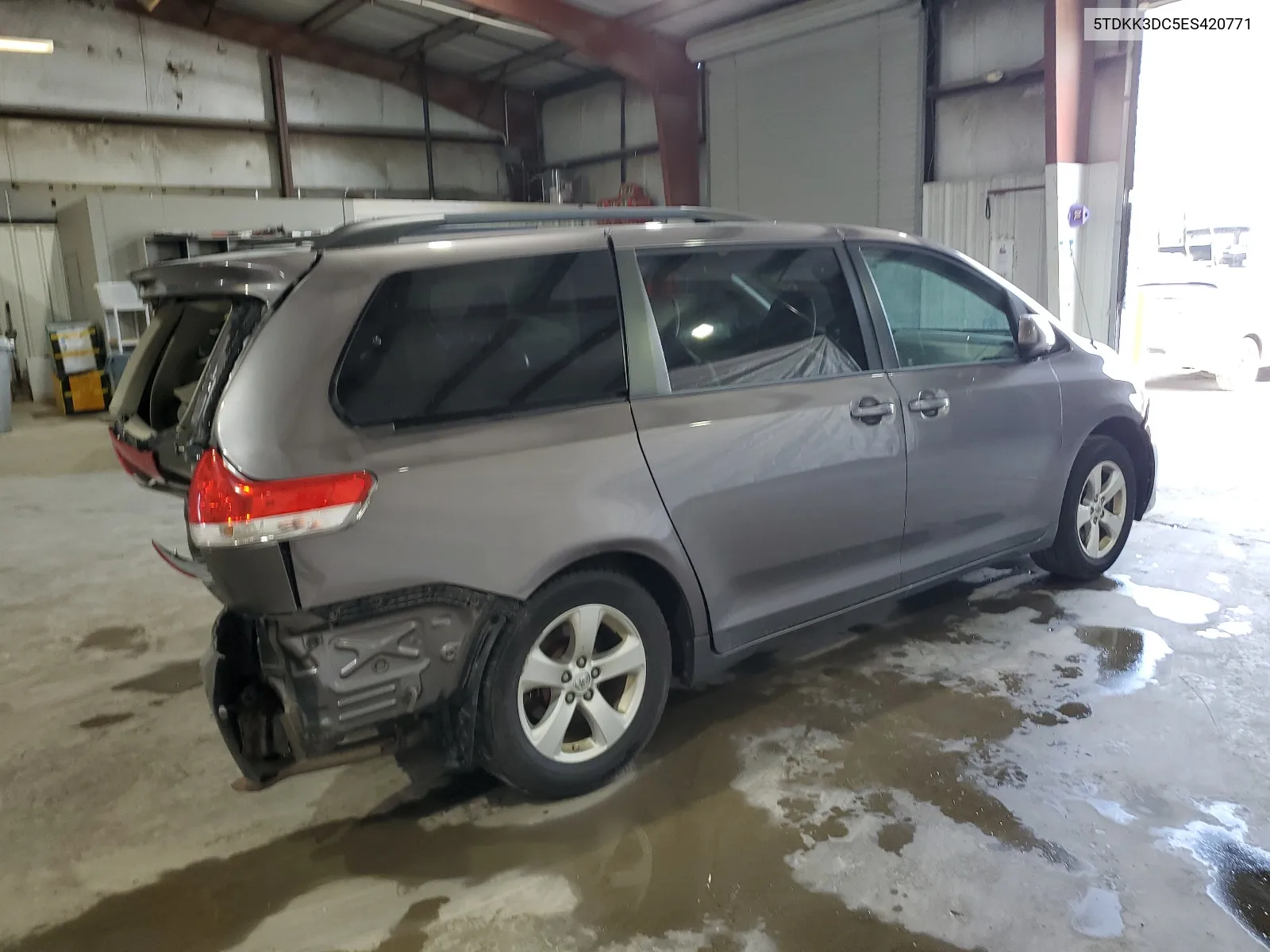 2014 Toyota Sienna Le VIN: 5TDKK3DC5ES420771 Lot: 62311174