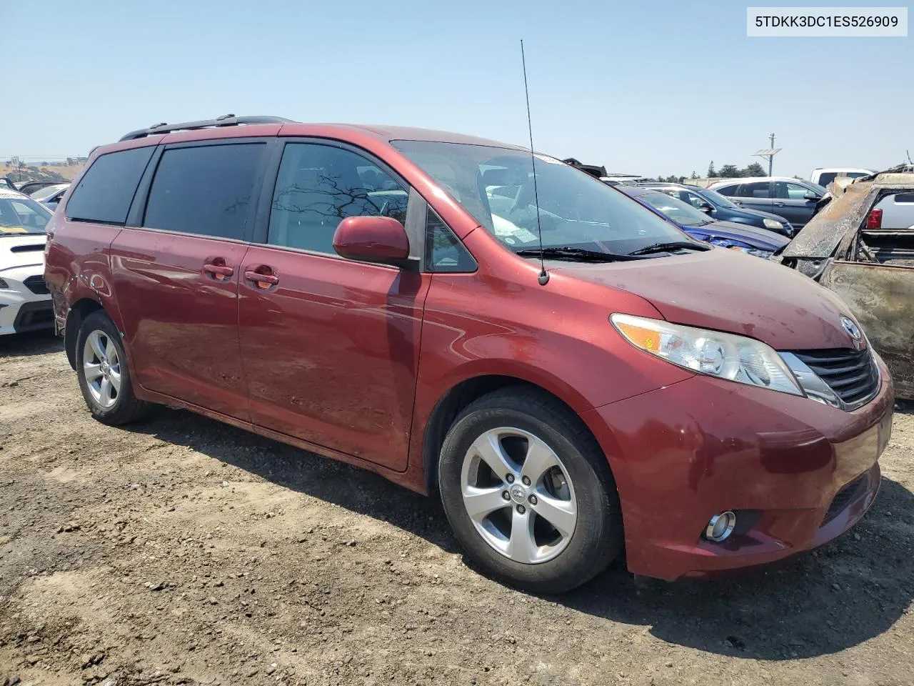 5TDKK3DC1ES526909 2014 Toyota Sienna Le