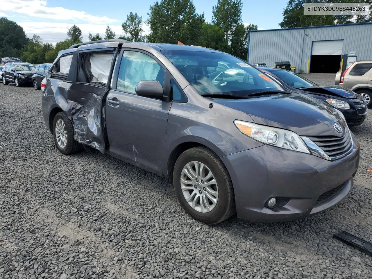 2014 Toyota Sienna Xle VIN: 5TDYK3DC9ES445263 Lot: 65012934