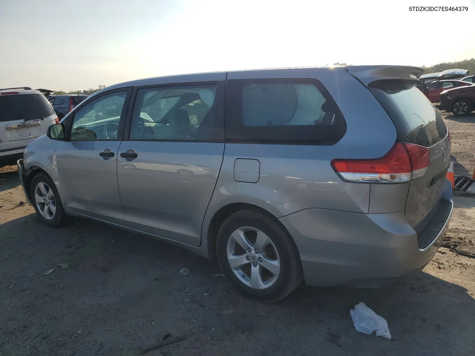 2014 Toyota Sienna VIN: 5TDZK3DC7ES464379 Lot: 67354964