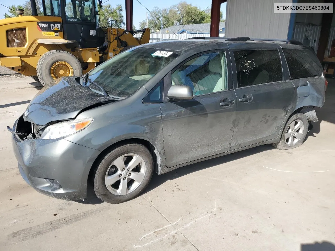 2014 Toyota Sienna Le VIN: 5TDKK3DC7ES460804 Lot: 67604304