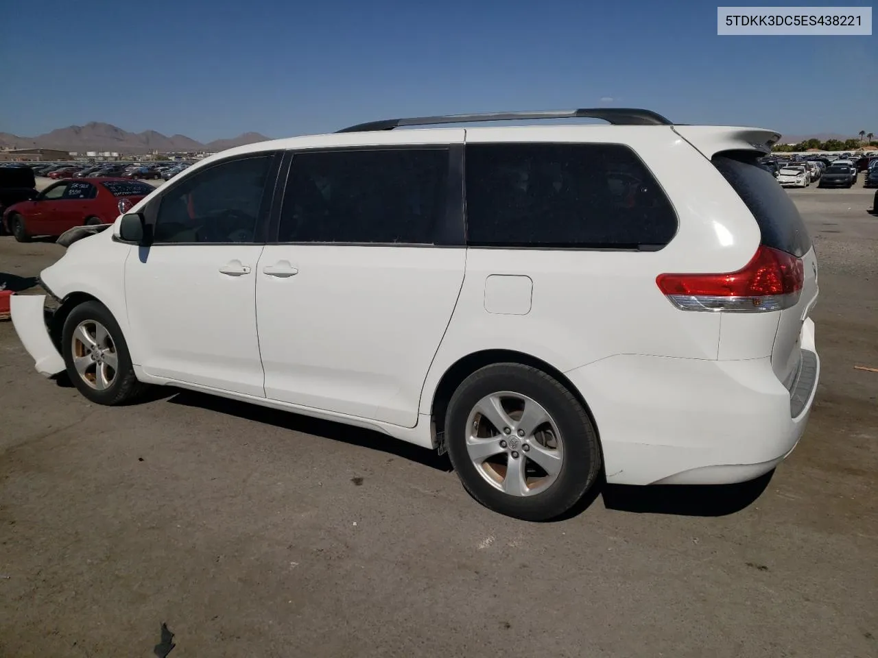 2014 Toyota Sienna Le VIN: 5TDKK3DC5ES438221 Lot: 67980744