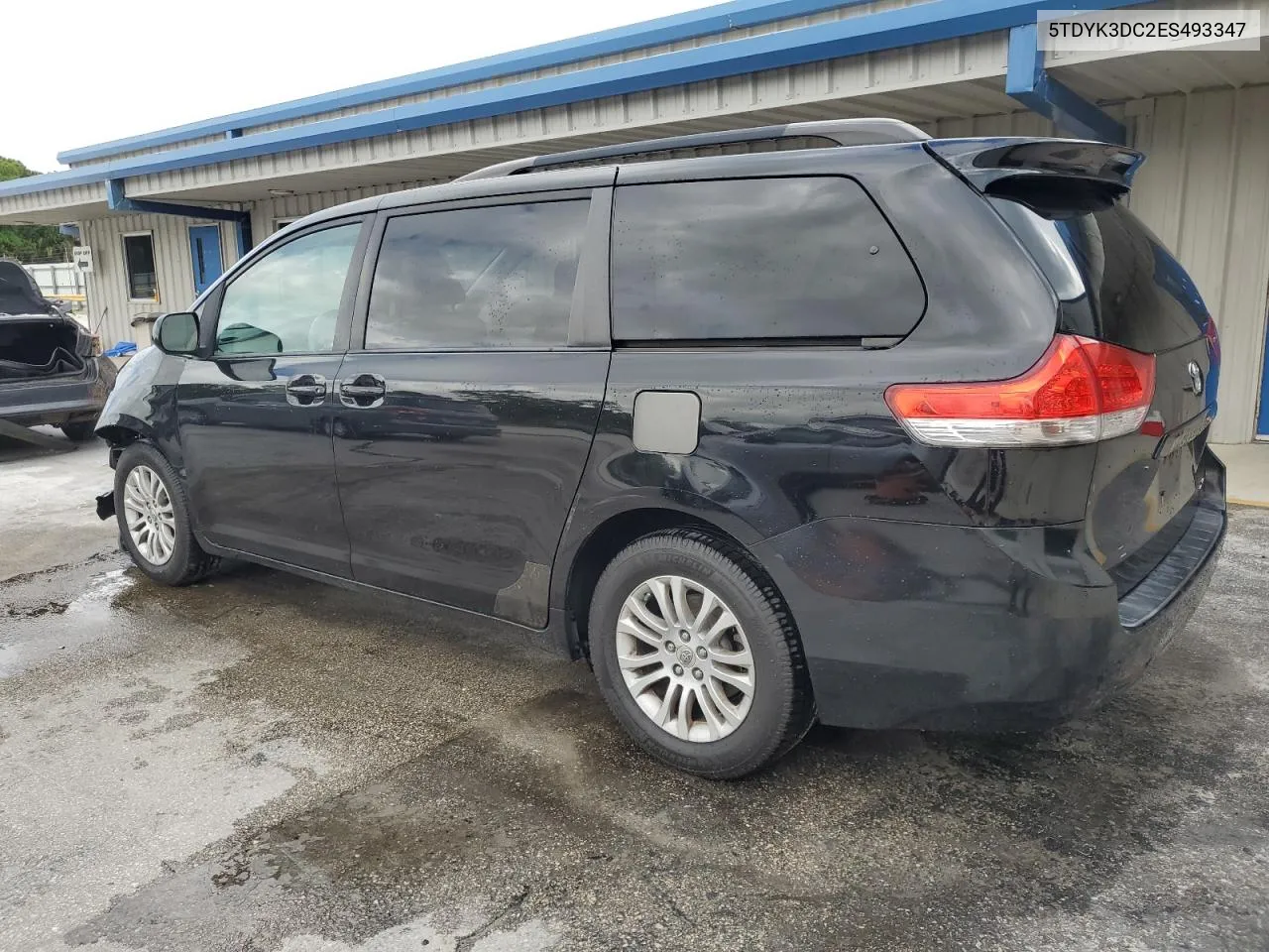 2014 Toyota Sienna Xle VIN: 5TDYK3DC2ES493347 Lot: 68349094