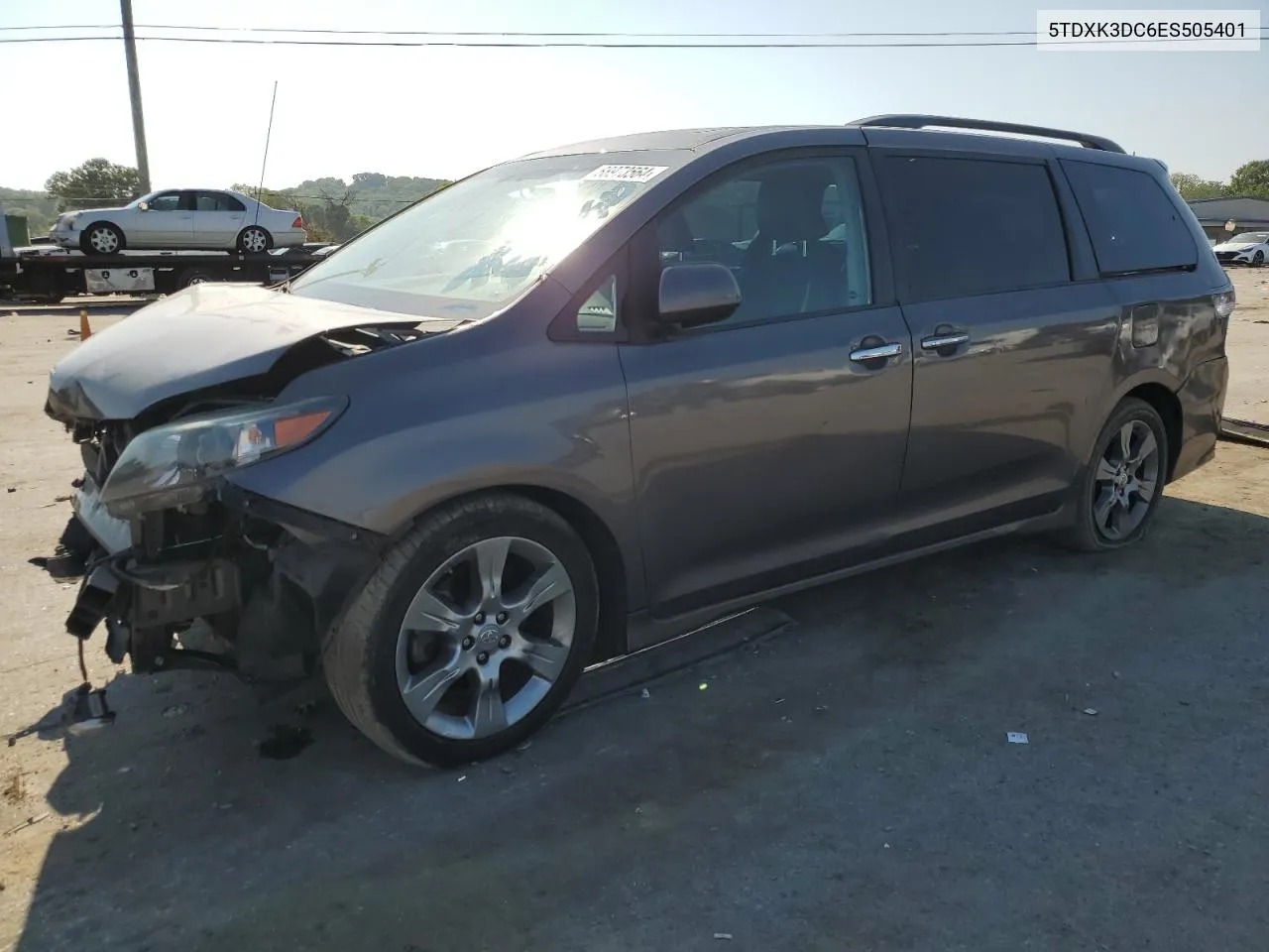 5TDXK3DC6ES505401 2014 Toyota Sienna Sport