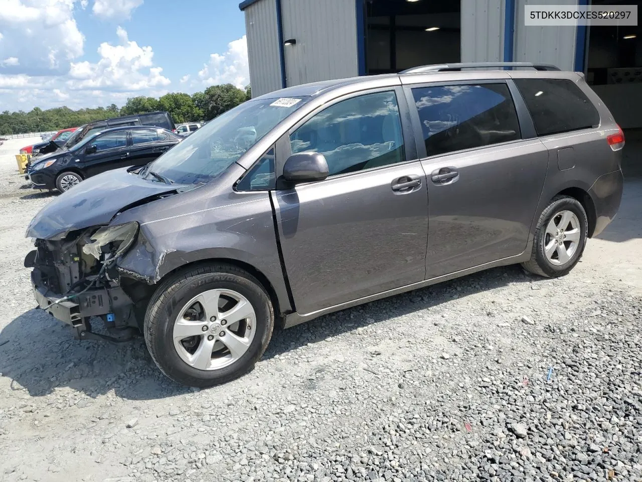 2014 Toyota Sienna Le VIN: 5TDKK3DCXES520297 Lot: 69112024