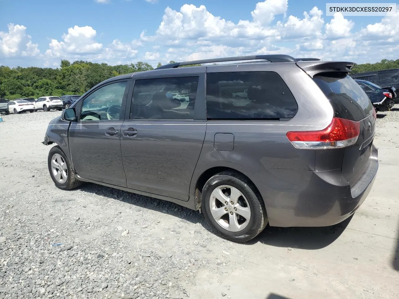 2014 Toyota Sienna Le VIN: 5TDKK3DCXES520297 Lot: 69112024