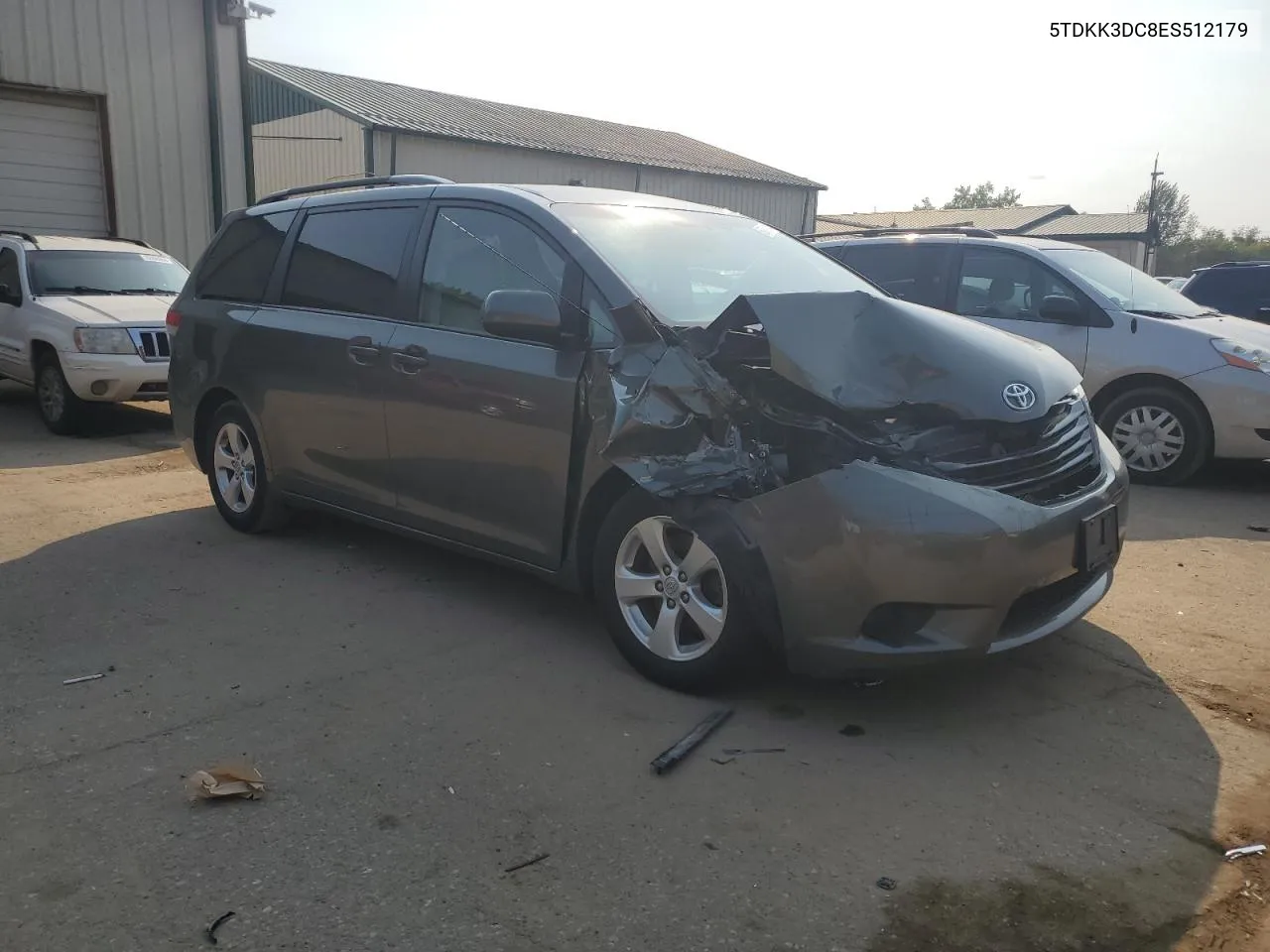 2014 Toyota Sienna Le VIN: 5TDKK3DC8ES512179 Lot: 69301914