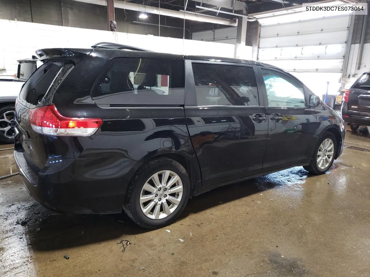 2014 Toyota Sienna Xle VIN: 5TDDK3DC7ES073064 Lot: 69968864