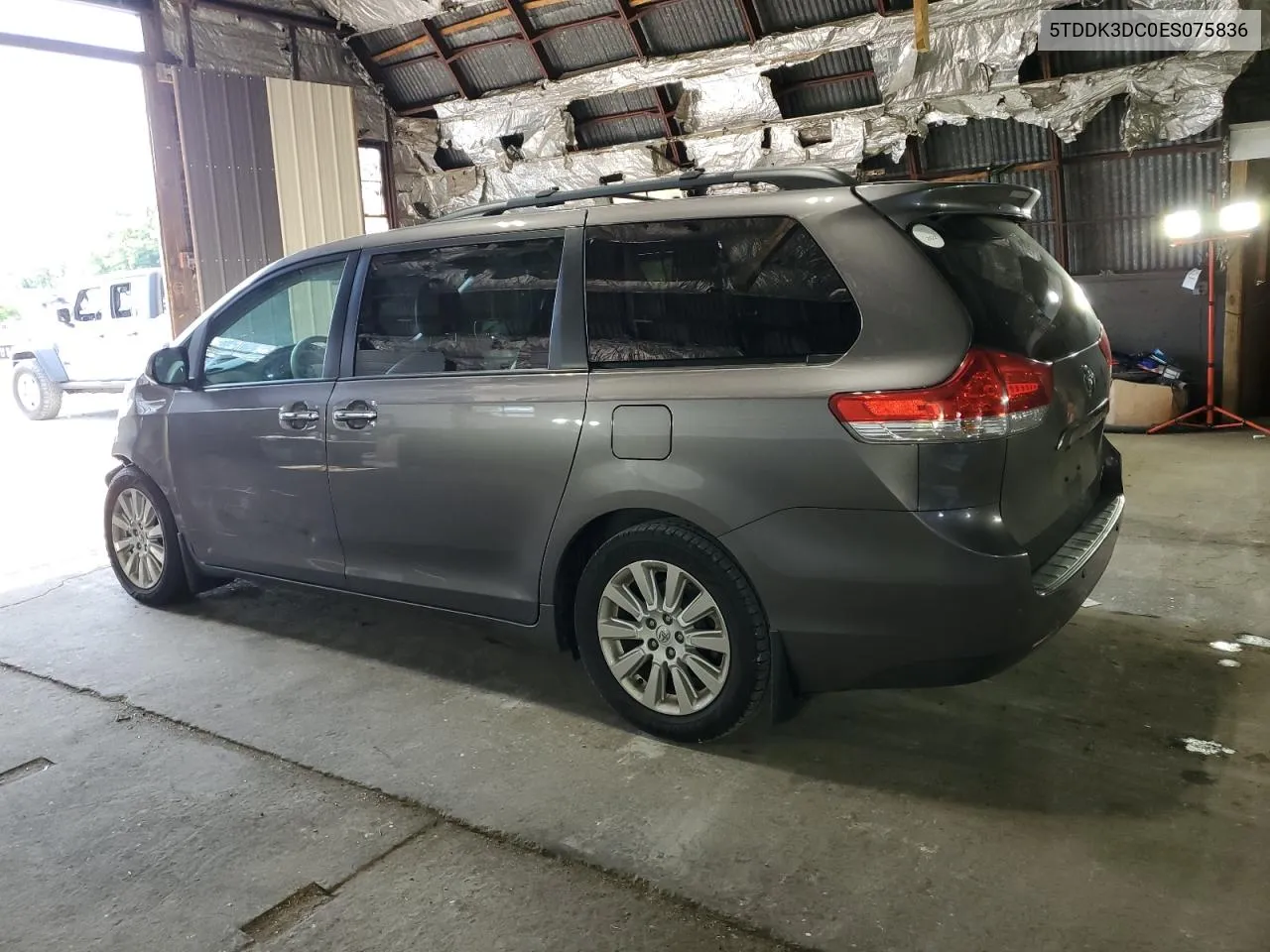 2014 Toyota Sienna Xle VIN: 5TDDK3DC0ES075836 Lot: 70042744